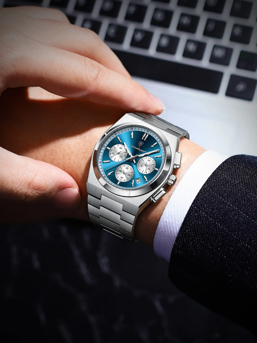 Montre Homme Chronographe Poedagar