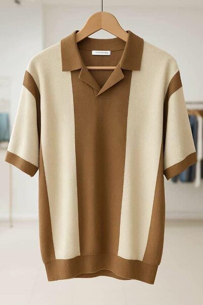 Polo chic en maille pour hommes