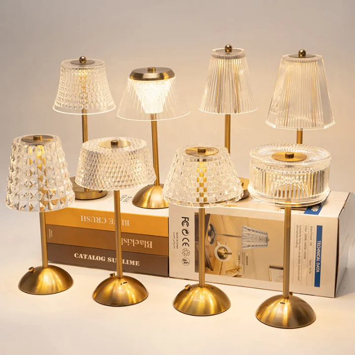 Lampe de Table en Verre