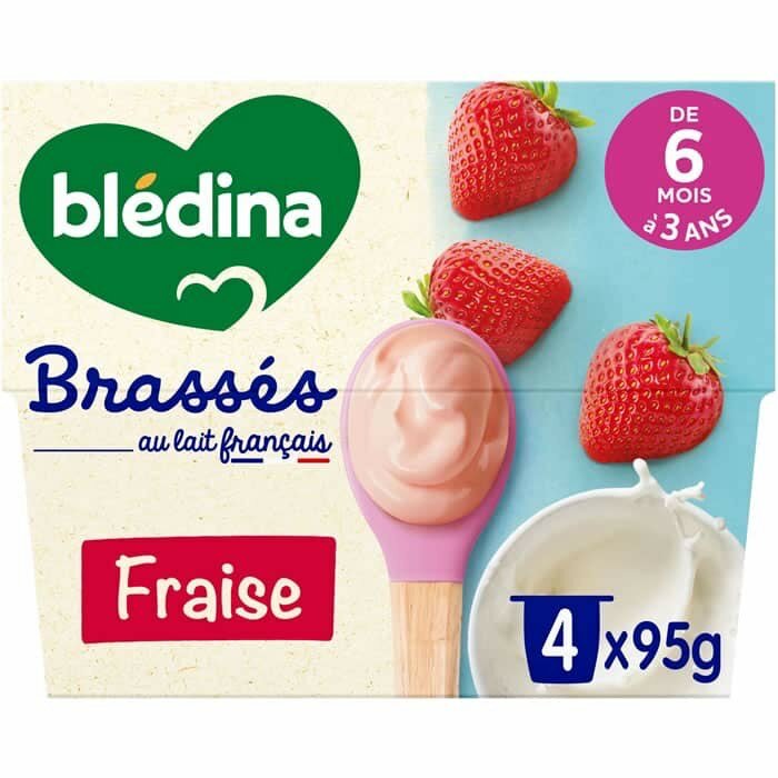 Blédina Brassés Fraise