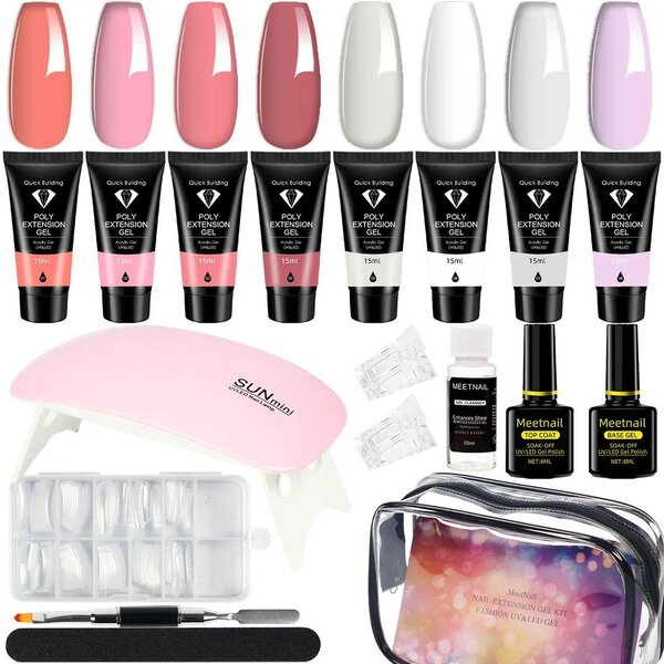 20pcs Polygel Acrylic Nail Kit