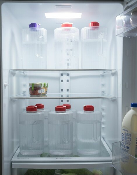 Pichet à eau transparent(6pcs)