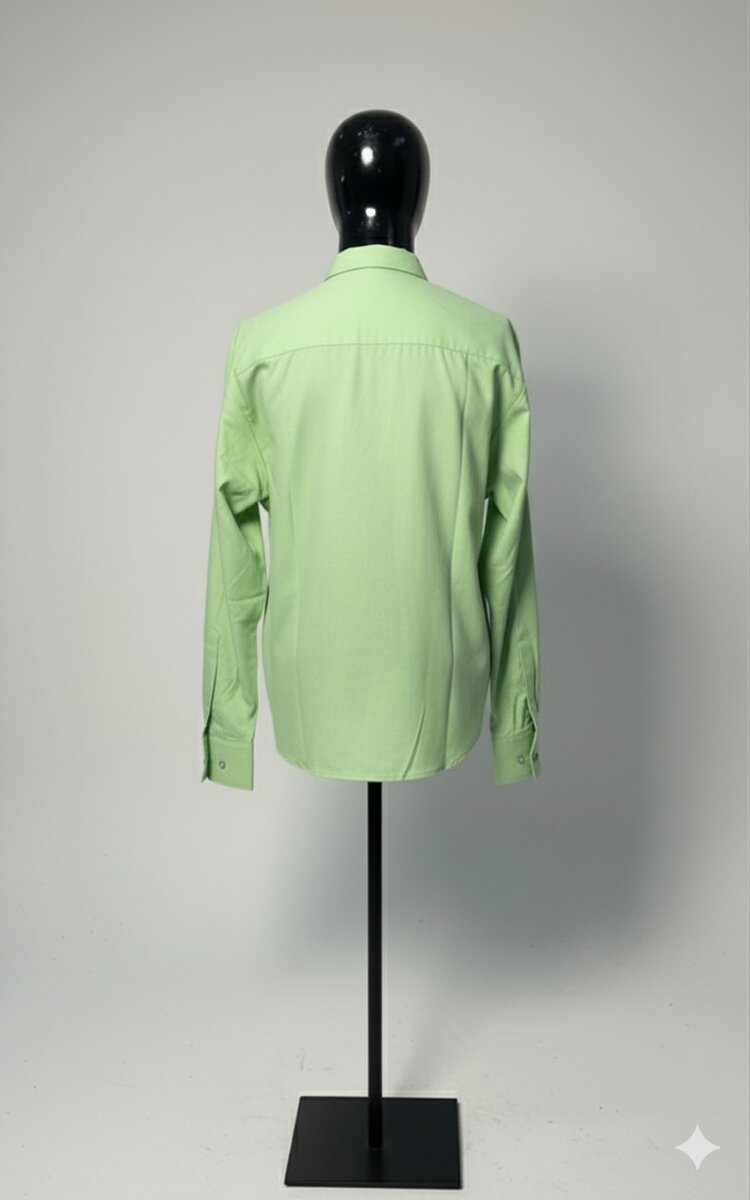Chemise verte pour hommes