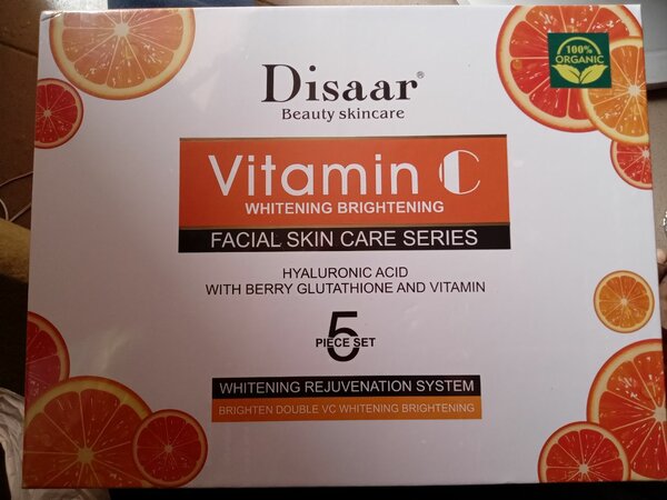 Set de soins visage à la vitamine C