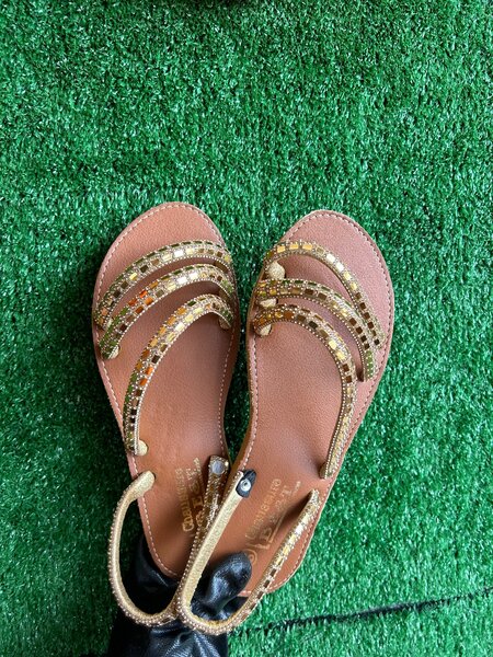 Sandales artisanales sénégalaise