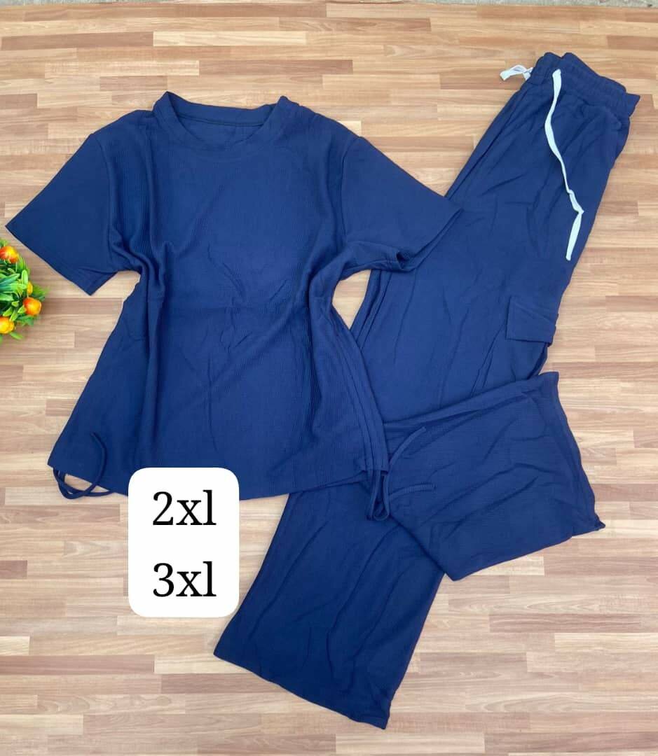 2 piece wear with side pockets
