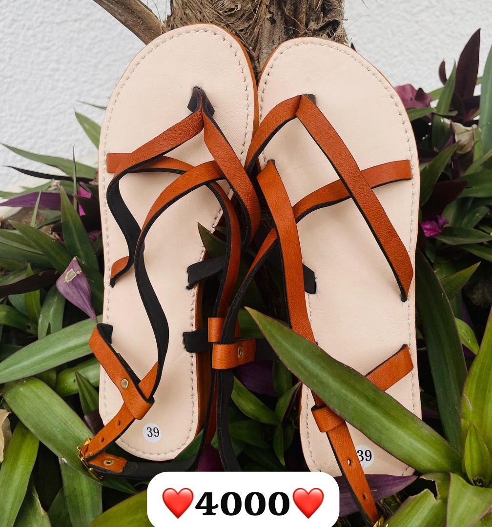 Stylish Leather Sandals