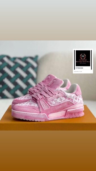 Sneakers roses tendance