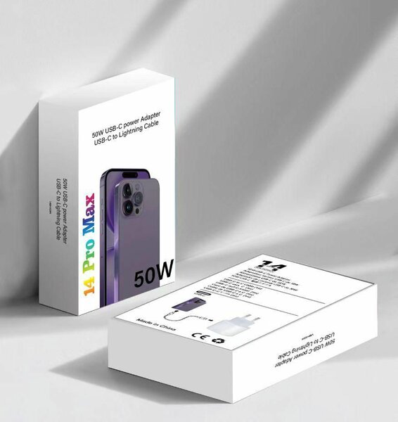 Adaptateur USB-C 50W avec câble