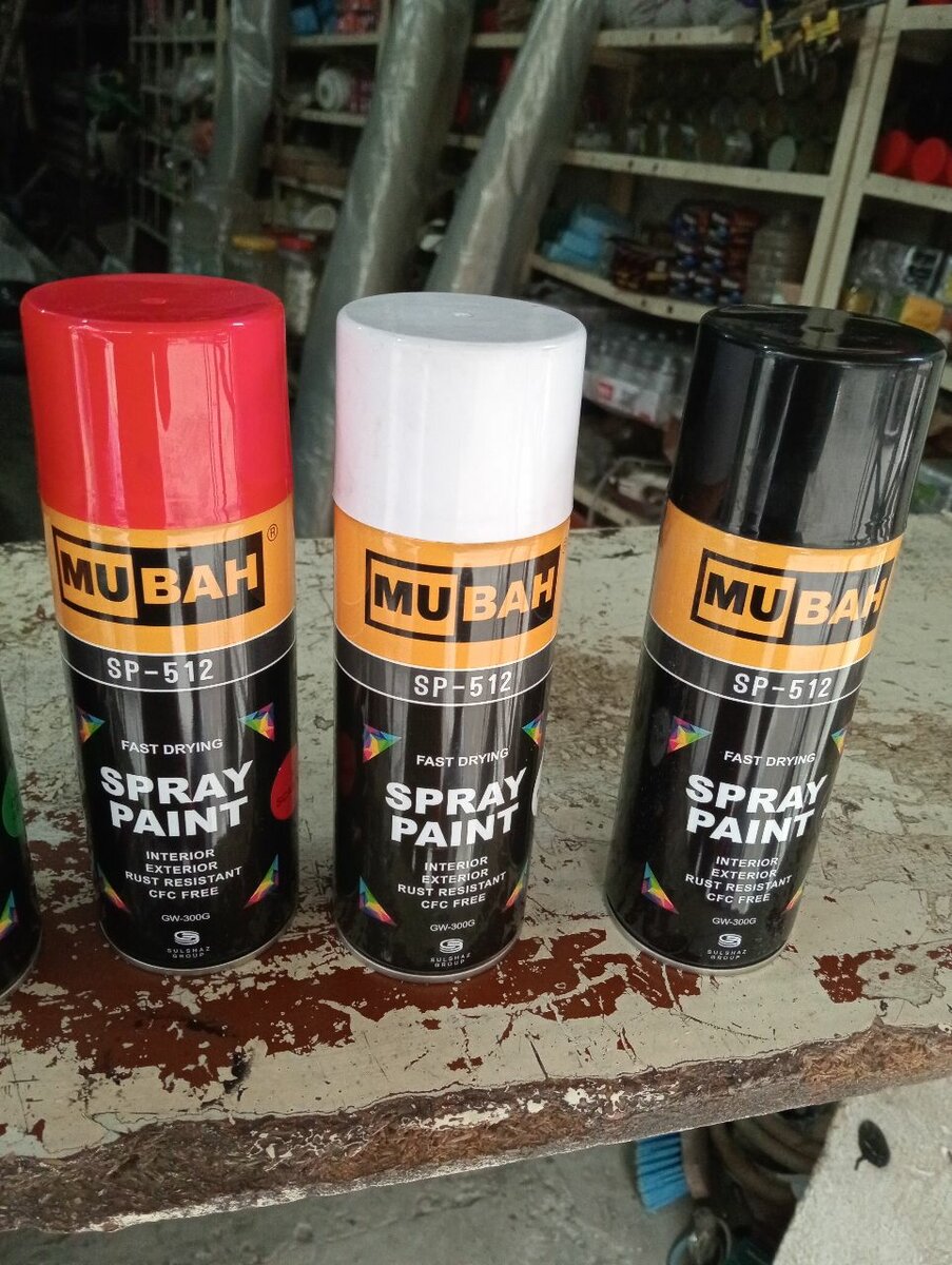 Spray paint