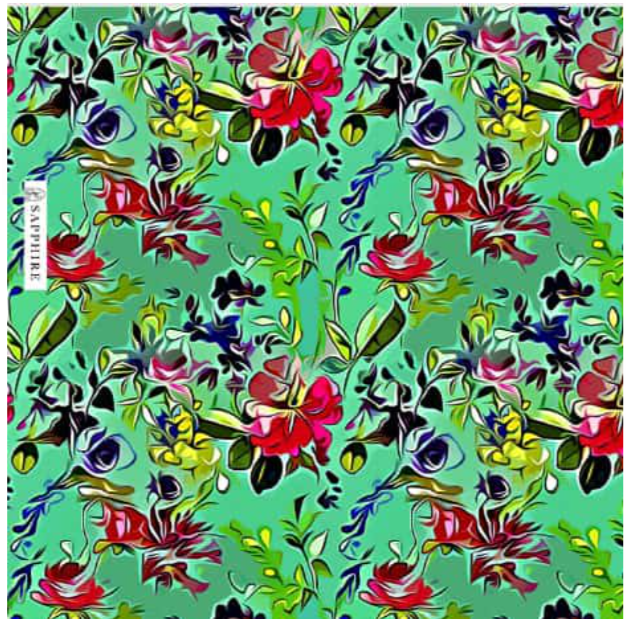 Khaddar print 2pc full suit