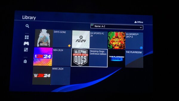 Ps4 slim 500gig with games installed
