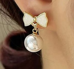 Beautiful fashionable earrings