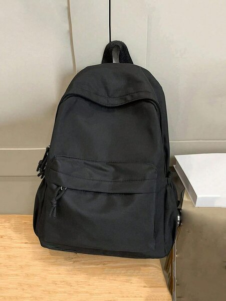 Sac à dos noir unisexe