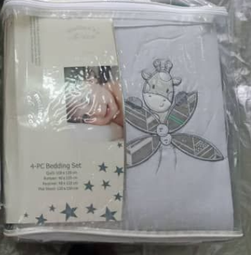 bed set 4 pcs for baby