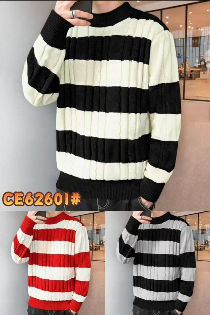 Pulls modernes en tricot homme