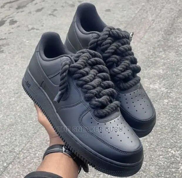 AF1 BIG LACE (Black)