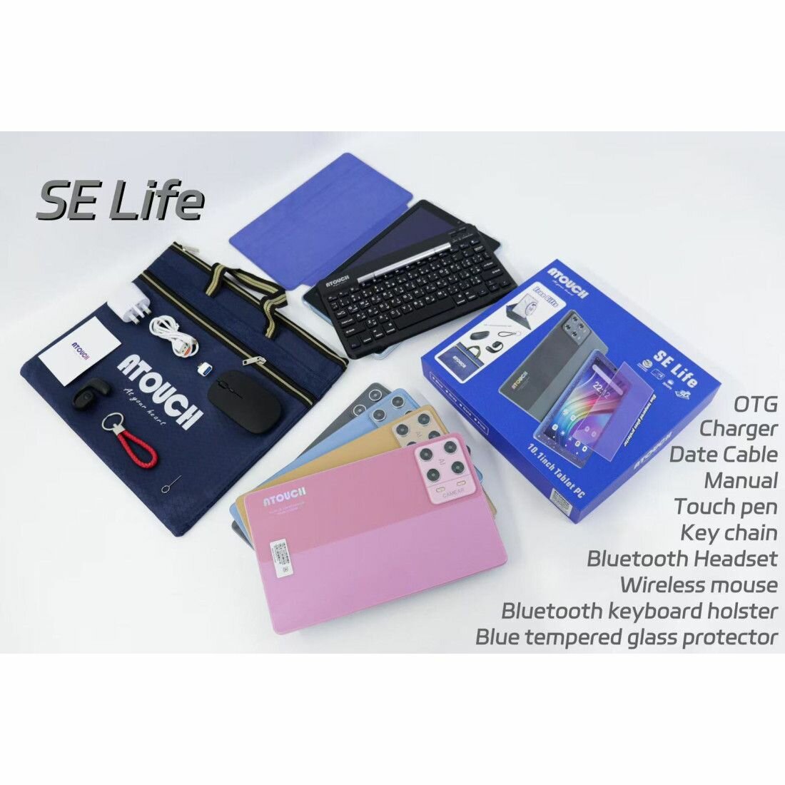 Tablette ATOUCH 10.1" 512Go