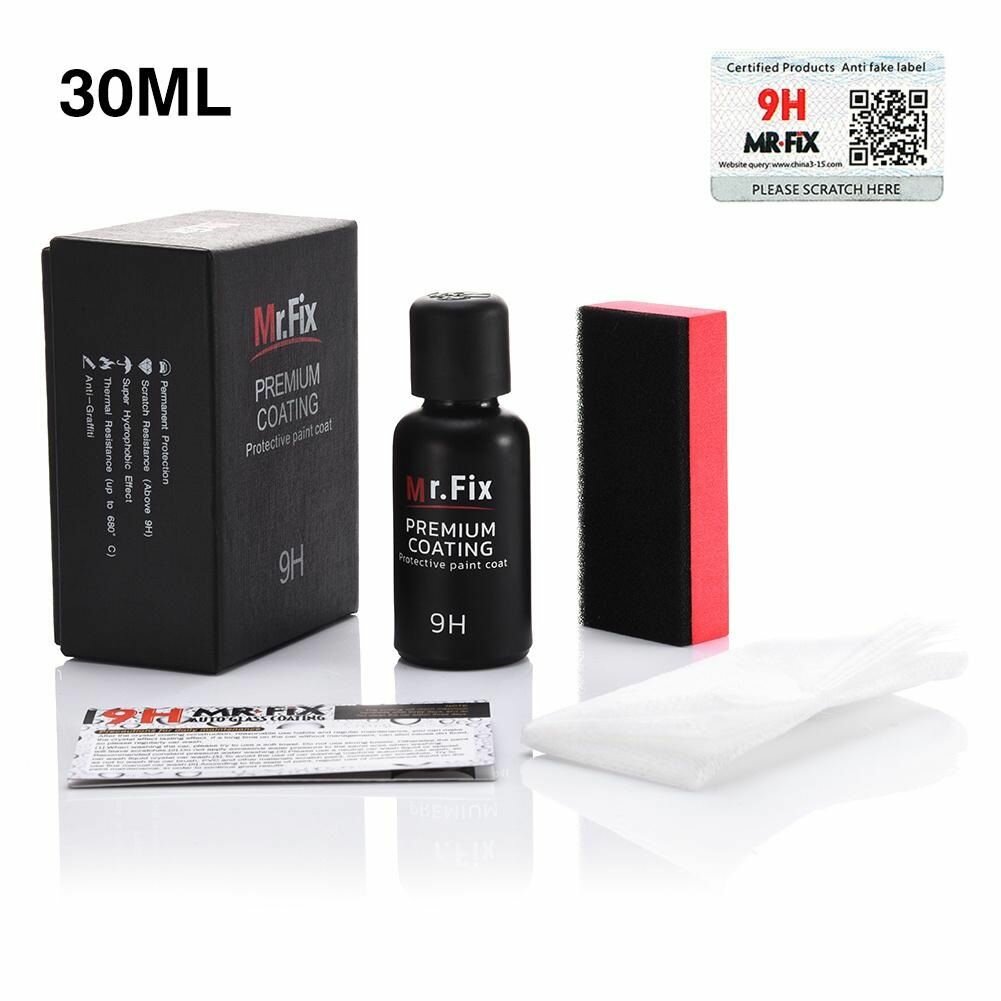 9H Mr Fix Car Premium Coating Super Hydrophobic Glass Coatin