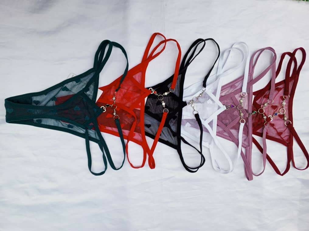 String sexy en dentelle femme