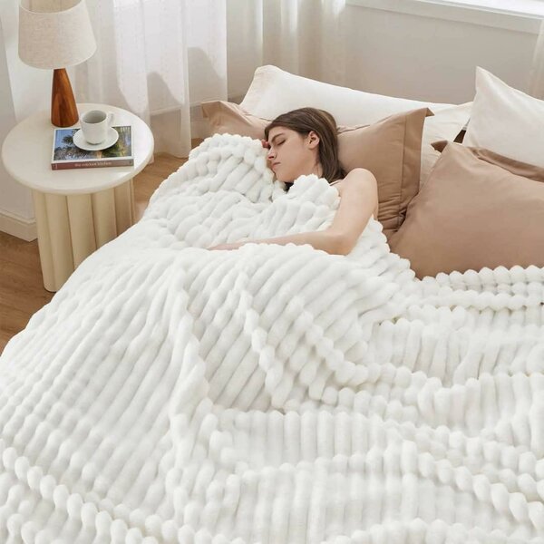 Couverture douce en peluche