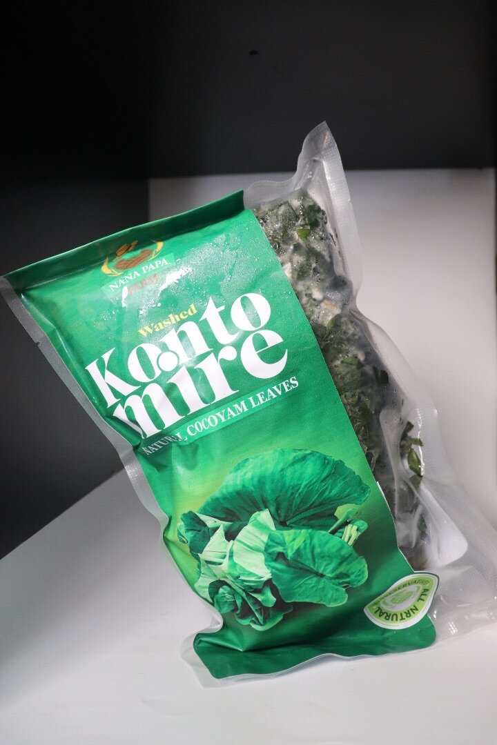 Nana Papa Kontomire(Cocoyam leaves)