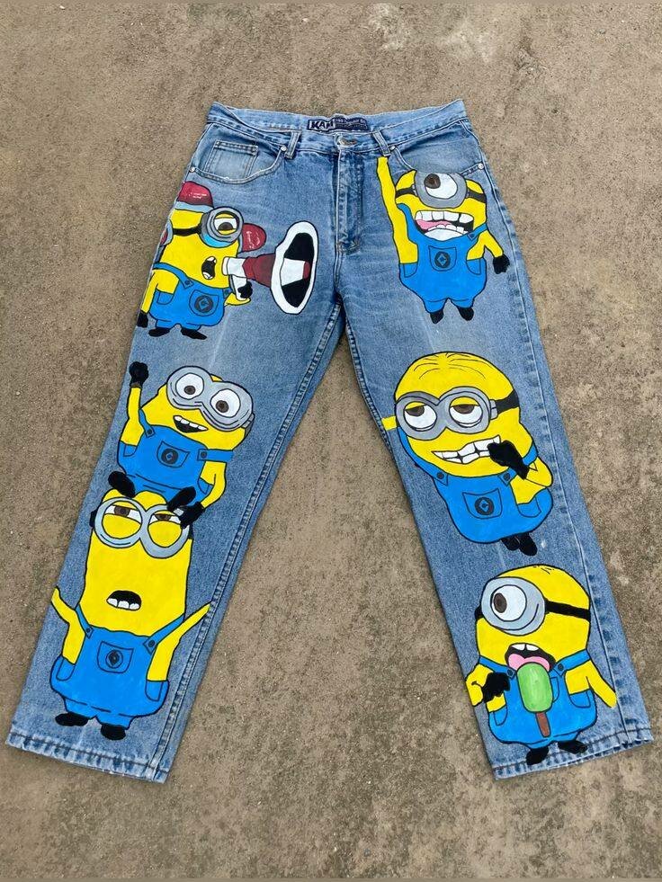 Jeans personnalisés tendance