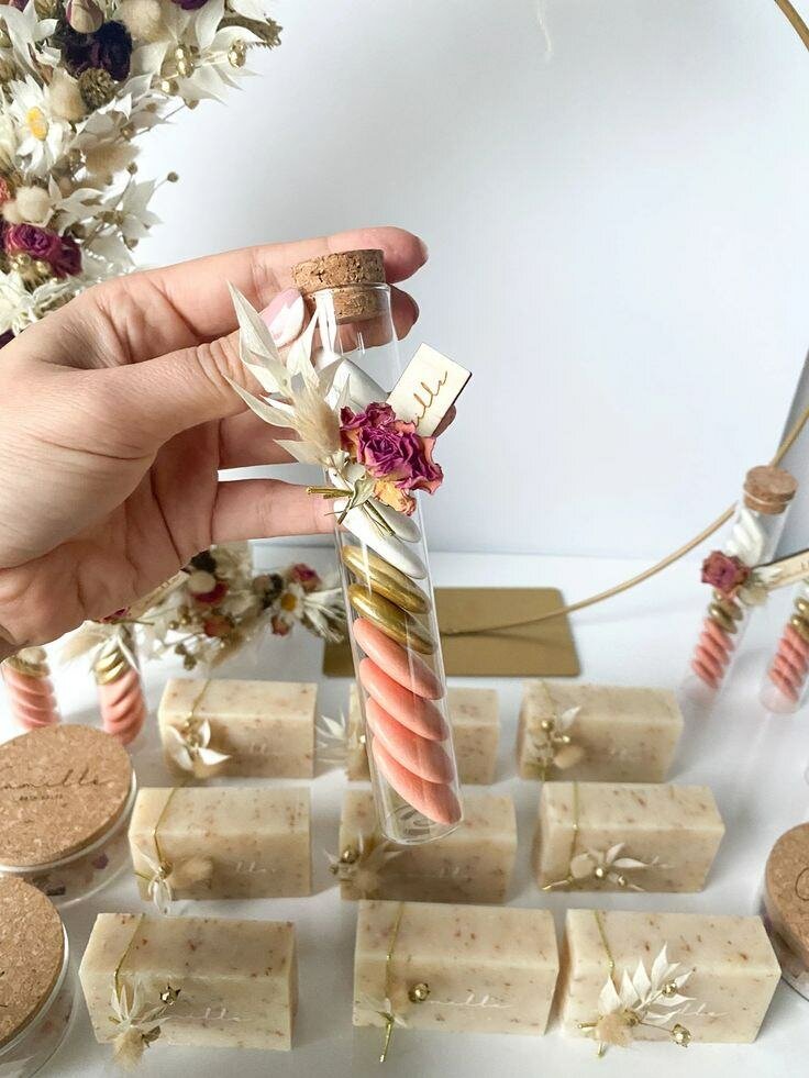 Contenants Dragées en verre 12