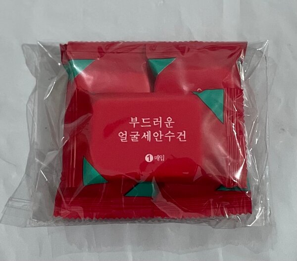 5 serviettes compressées