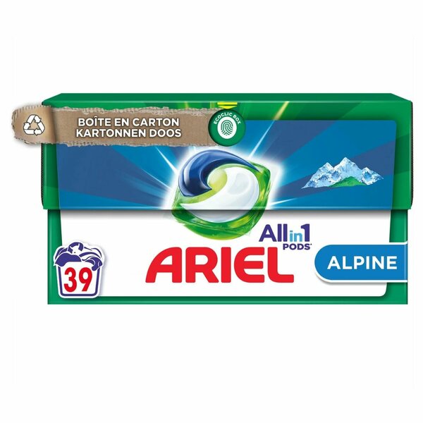 Ariel Alpine Lessive lots de 2