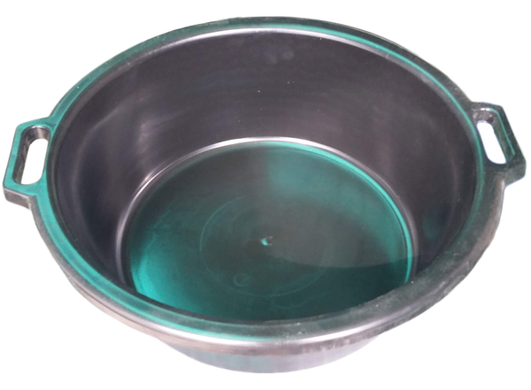 Таз круглый 12 л черный