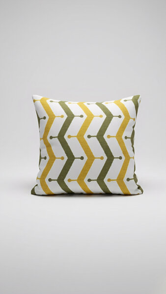 Coussin géométrique chic