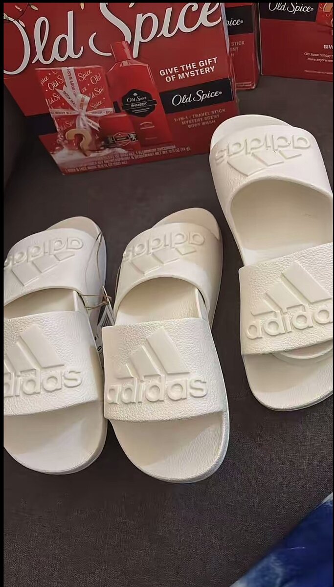 Sandales blanches Adidas