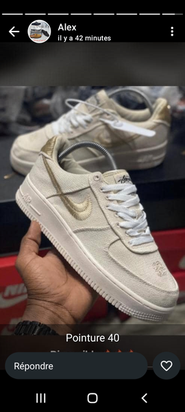 Baskets blanches élégantes