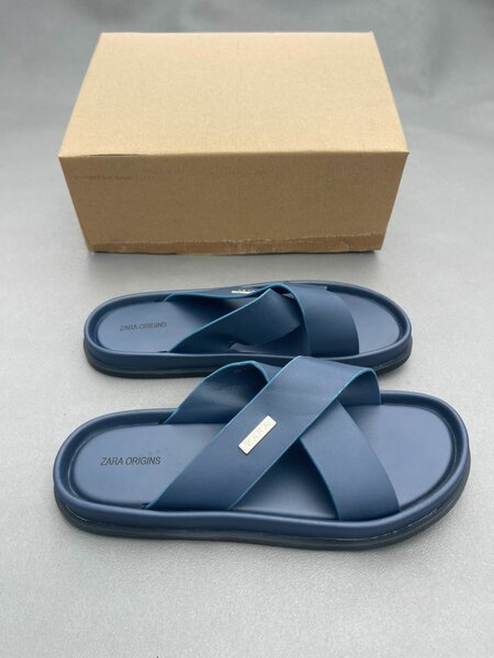 Sandales décontractées bleues