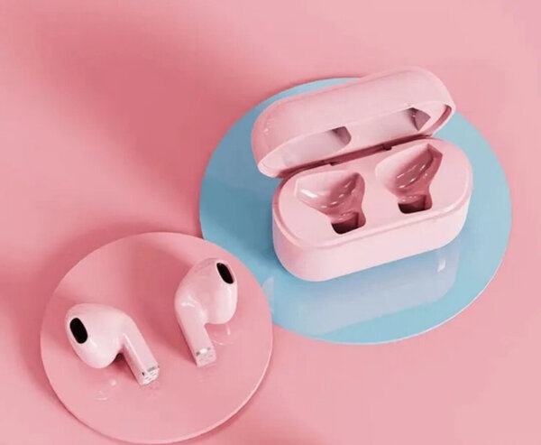 Pink Wireless Earbuds Pro 5S