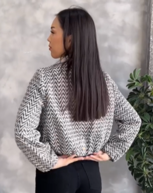 Твидовый бомбер от ZARA