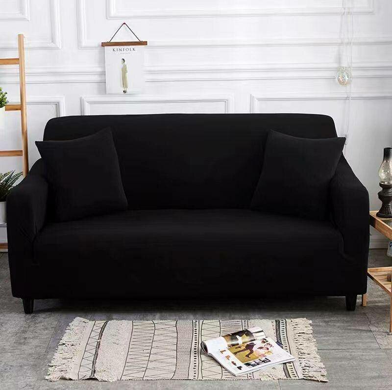 Sofa cover black