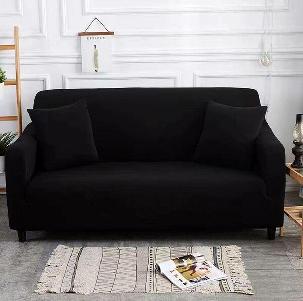 Sofa cover black