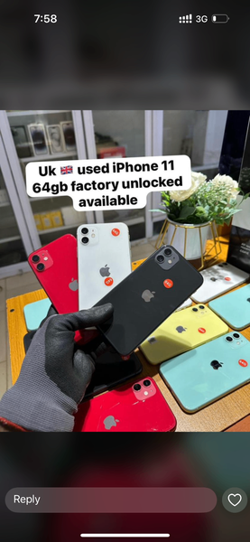 Used 11 64gb & 128gb factory unlocked