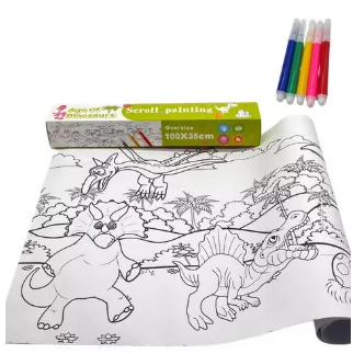 Children's Drawing Roll, Coloring Paper Roll for Kids, Drawing Paper Roll DIY
