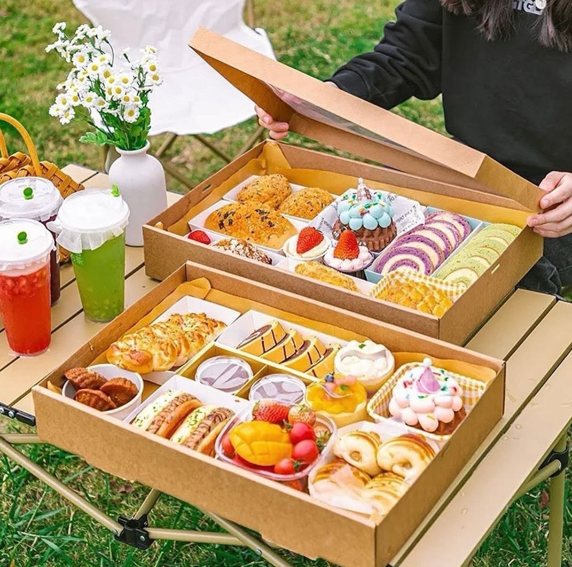 PLATTER FOOD CORRUGATED GRAZE BOXES