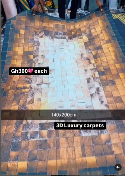 3D LUXURY Carpet with print