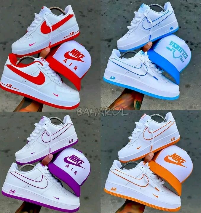 Baskets Nike Air Colorées