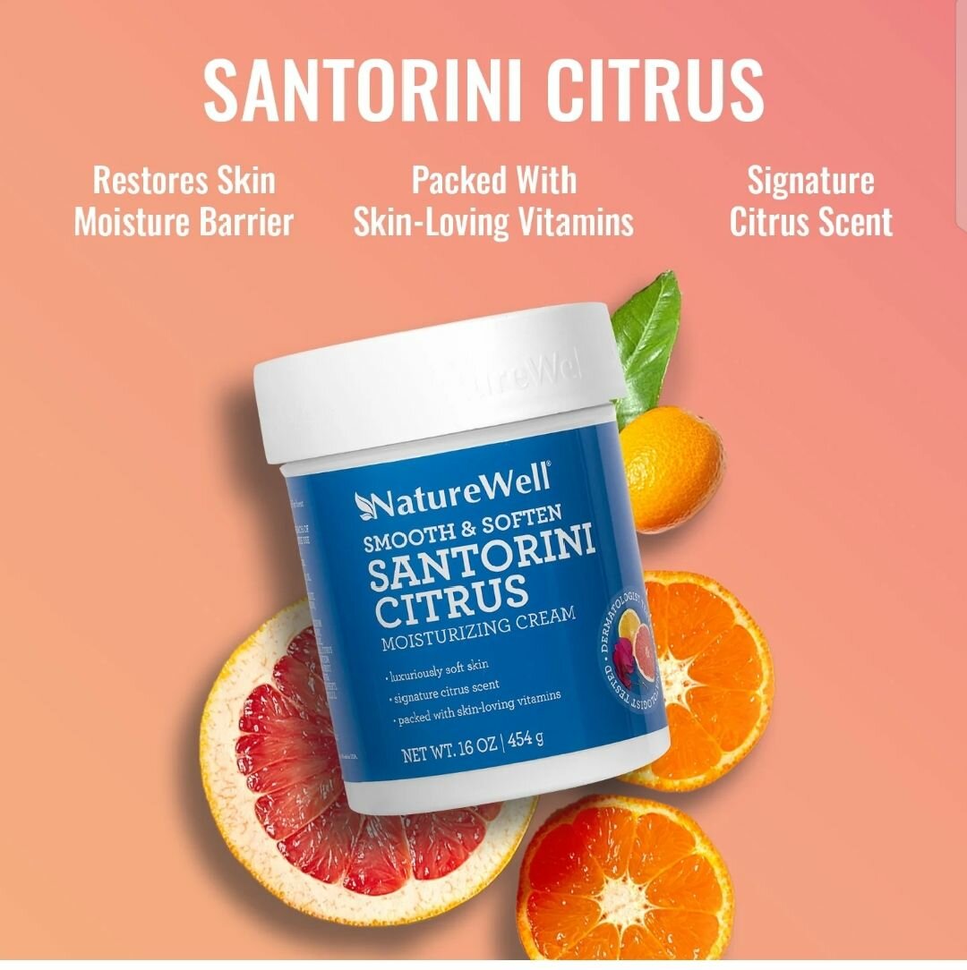 Santorini Citrus Moisturizing Cream, 16oz