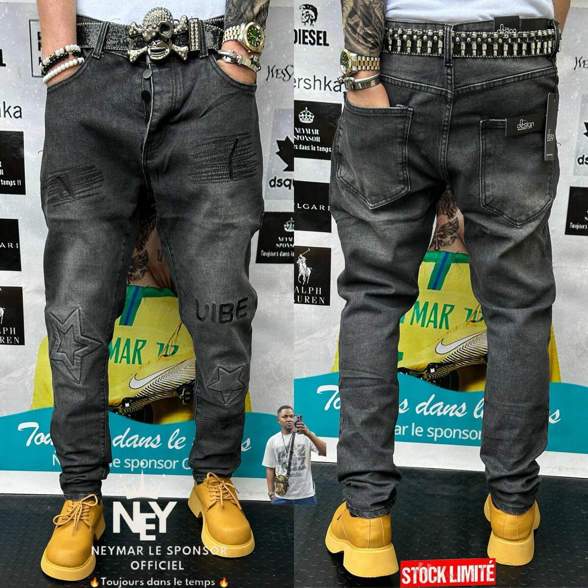 Jeans stylés pour hommes