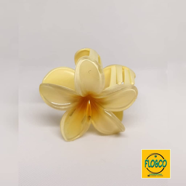 Barrette fleur rétro