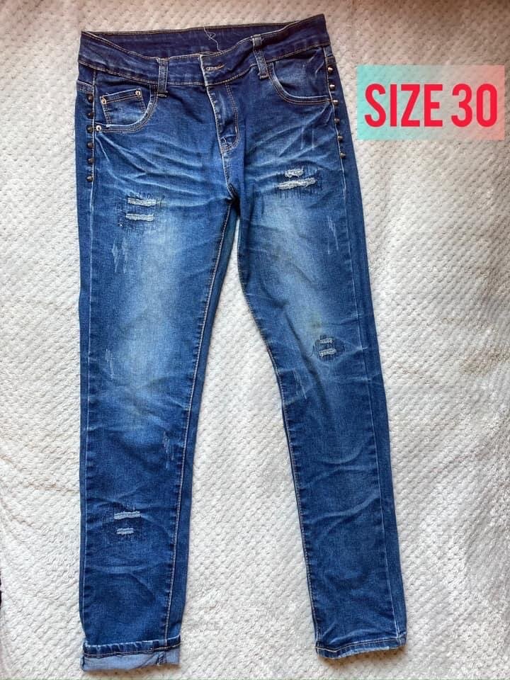 Thrift jeans