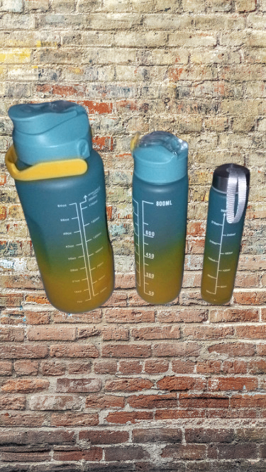 3pcs Water Bottle Set