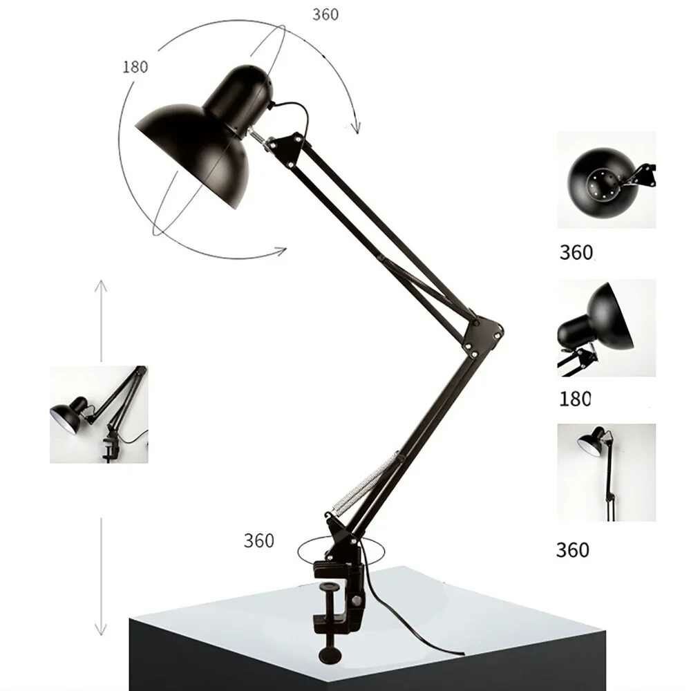 Desk Lamp with clamp